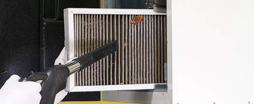 Clogged Air Duct Cleaning Process in Morton Grove, IL
