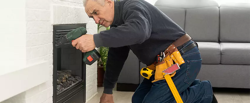 New Indoor Fireplace Installation in Morton Grove, Illinois