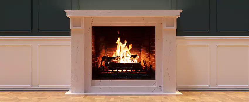 Open Flame Wood-Burning Fireplace Installation Services in Morton Grove, Illinois