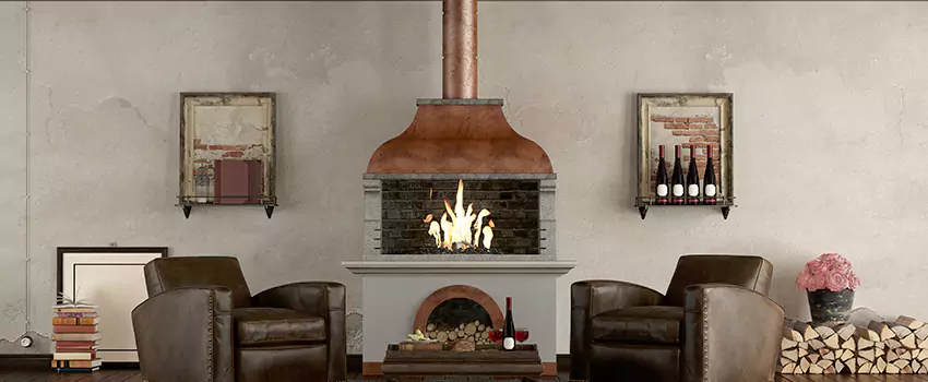 Thelin Hearth Products Providence Pellet Insert Fireplace Installation in Morton Grove, IL
