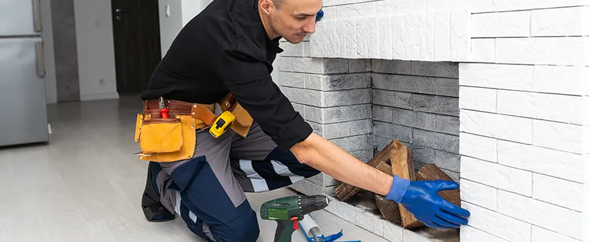 Fireplace Damaged Damper Frame Repair Services in Morton Grove, Illinois