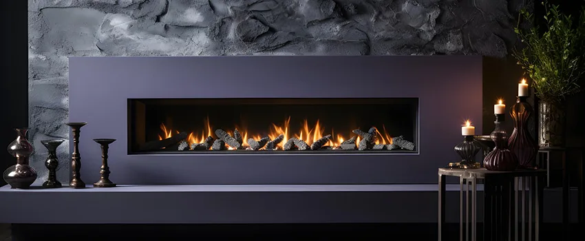 Ember Bed for Ventless Gas Fireplace in Morton Grove, IL