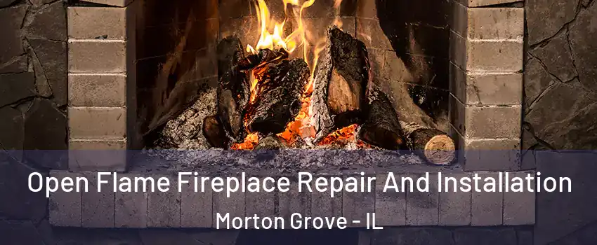  Open Flame Fireplace Repair And Installation Morton Grove - IL